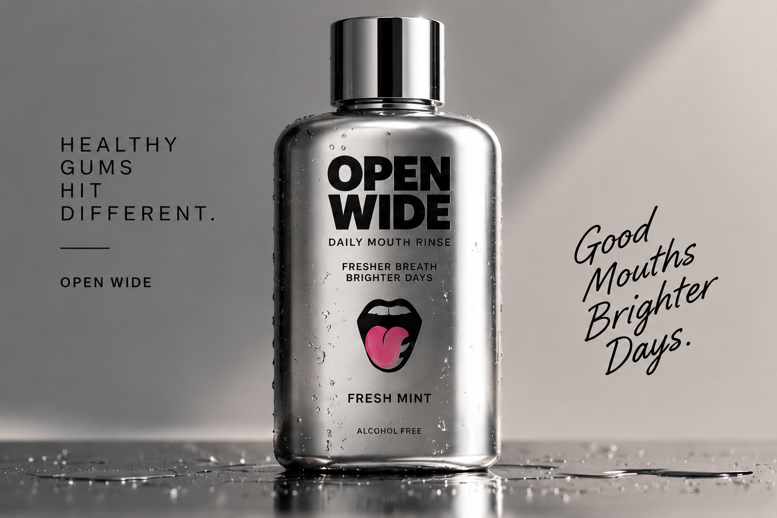 OPEN WIDE RINSE - MOUTHWASH